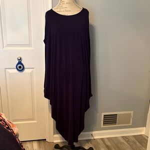 New York & Company Cocoon Dress in Navy